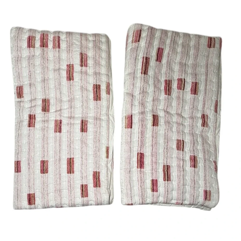 Anthropologie Woven Ashlyn Sham‎ Set of 2 Standard Urban Outfitters Pillowcase